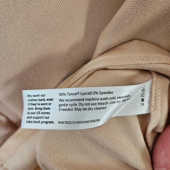 Eileen Fisher Women's Fluid Tencel Knit Bateau Neck Top Size M Bell Sleeve - Picture 6 of 7